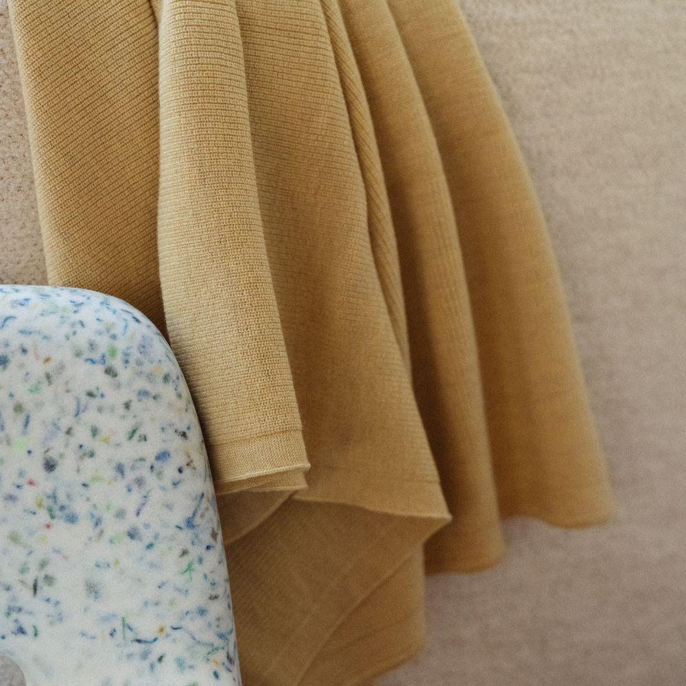 Hvid - Felix Blanket - 100% Merino wool - Medium thick knit