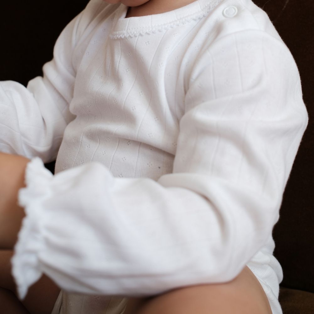 Tothemoon ☾ - Body - Long sleeve - Piquette Endings - Organic cotton - Pointelle