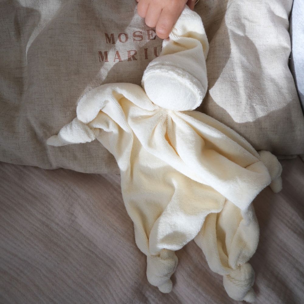 Sterrenpopje - 100% Cotton - Handmade - Terry - Ecru