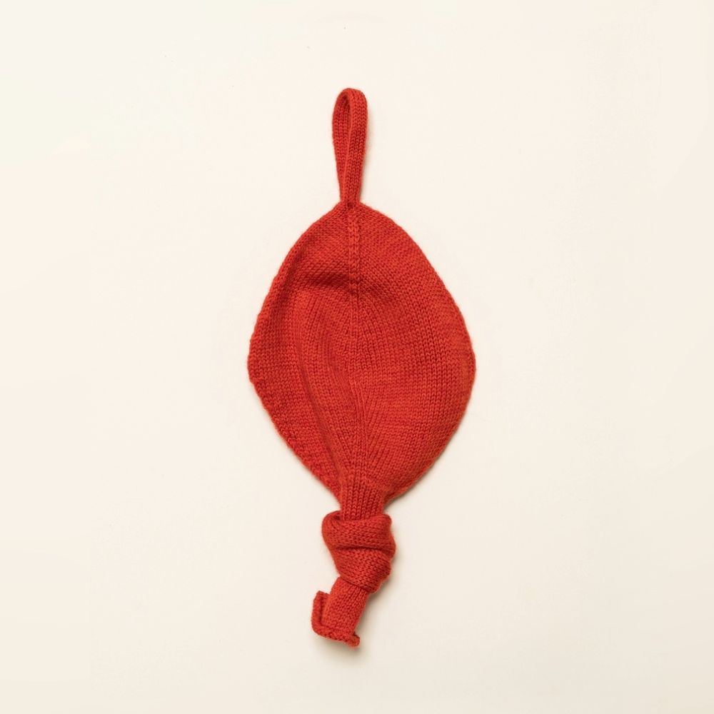 Hvid - Titi Pacifier Holder - 100% Merino wool