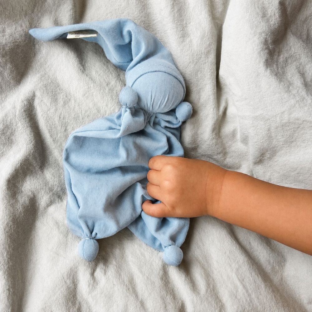 Dotje - 100% Cotton - Handmade - Light Blue
