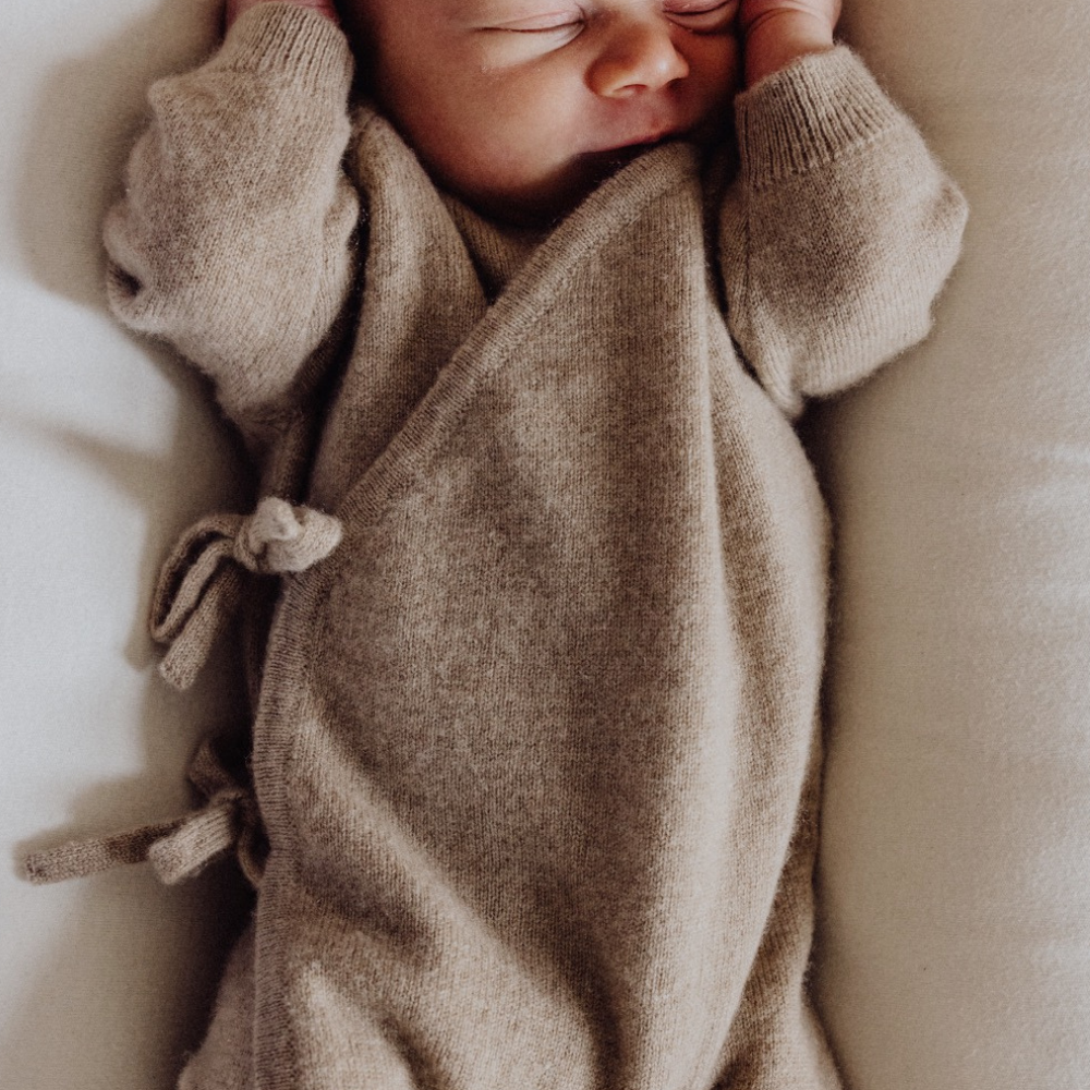 La Petite V La Petite V x Zoen - Newborn suit - 100% Cashmere Rompers and suits Default Title