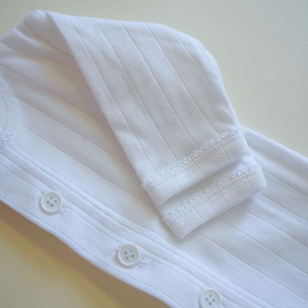 Tothemoon ☾ - Baby Cardigan - Organic cotton - Pointelle