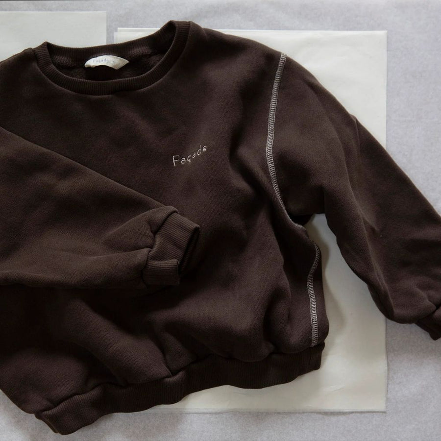 Chunky Trui - Coffee