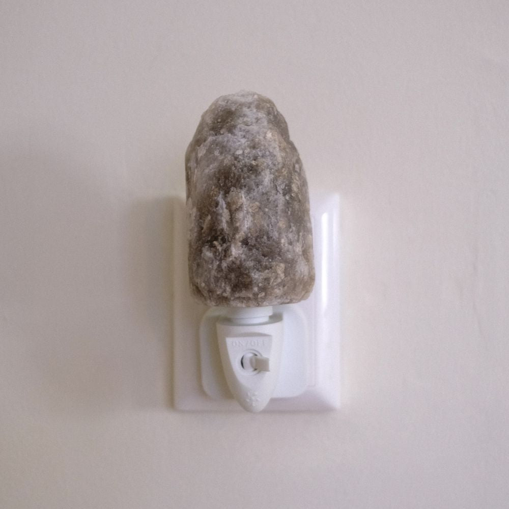 Tothemoon ☾ Night lamp - Himalayan salt - Grey Cloud kidsroom interior Default Title