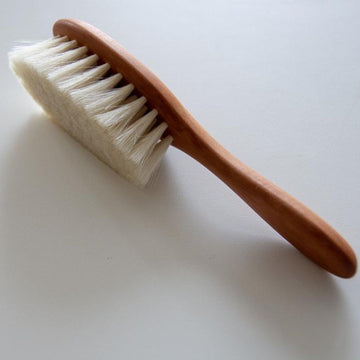 Baby brush - Oiled pear wood & goat hair