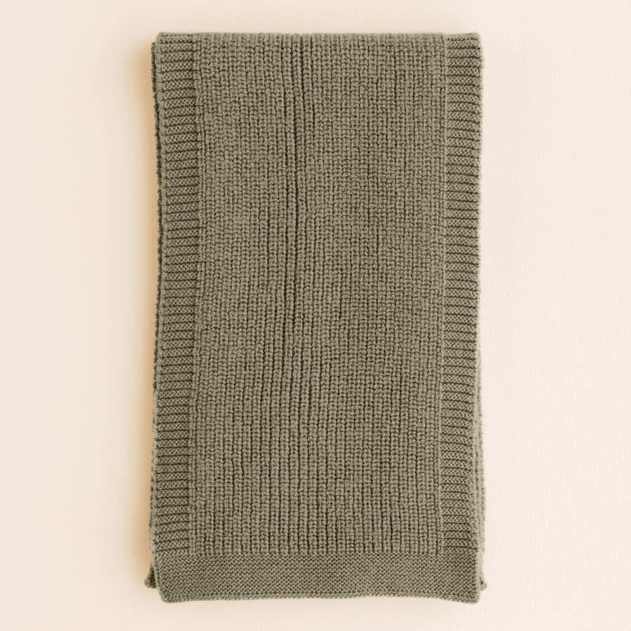 Hvid - Gustave Kids Scarf - 100% Merino wool