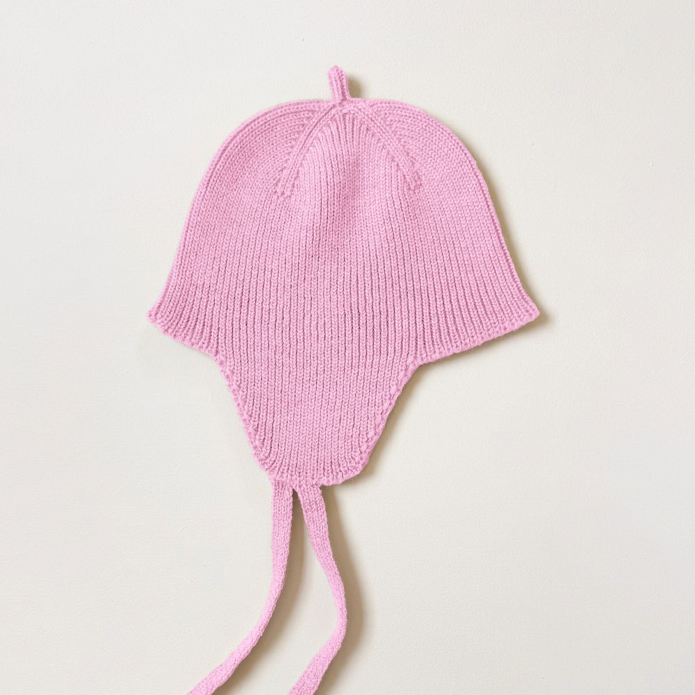 Hvid - Bonnet Kota - 100% Merino Wool