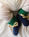 Hvid - Happy Booties - 100% Merino wool