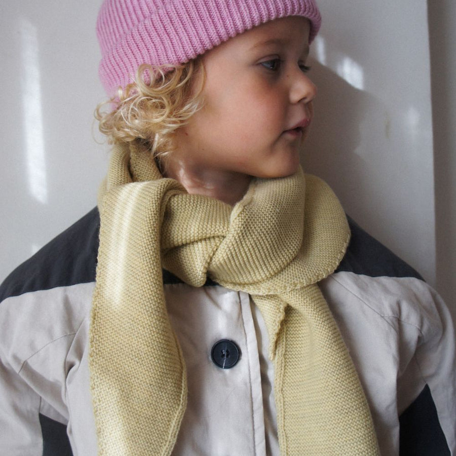 Hvid - Triangle Scarf - For you & Mini - 100% Merino wool
