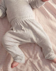 Tothemoon ☾ - Baggy baby pants - Organic cotton - Light grey