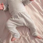Tothemoon ☾ - Baggy baby pants - Organic cotton - Light grey