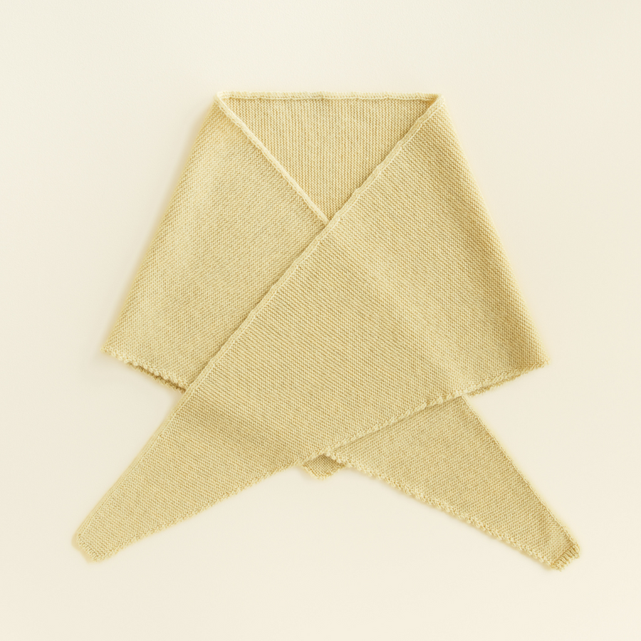 Hvid - Triangle Scarf - For you & Mini - 100% Merino wool