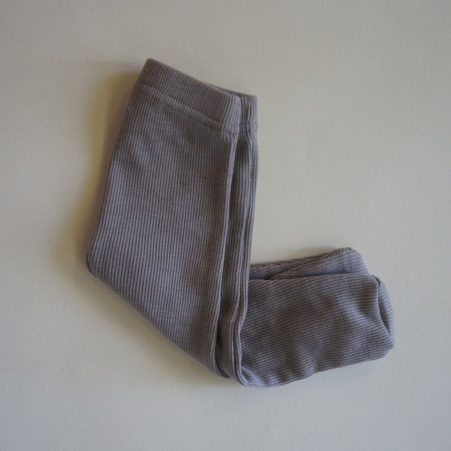 Tothemoon ☾ - Baby pants - 100% Wool - Rib - Taupe