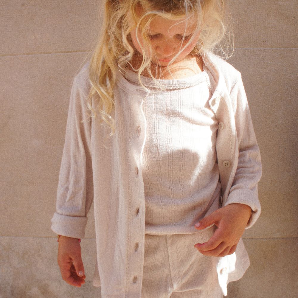 Tothemoon ☾ Tothemoon ☾ - Kids Cardigan - 100% Wool - Moonbeam Clothing 86/92