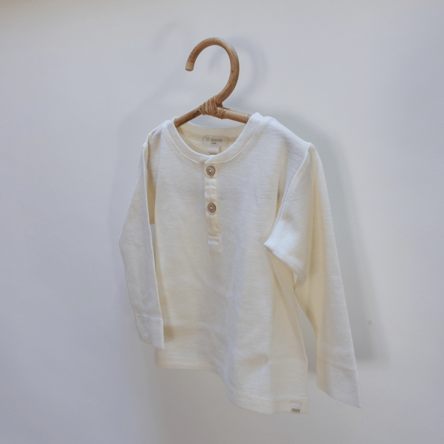 Shirt - Lange mouwen - 100% Merino wol