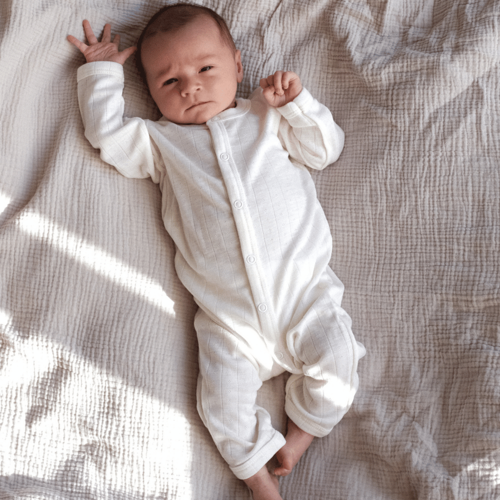 Tothemoon ☾ Tothemoon ☾ - Jumpsuit - Wool & silk - Pointelle Clothing 50