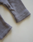 Tothemoon ☾ - Baby pants - 100% Wool - Rib - Taupe