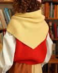 Hvid - Triangle Scarf - For you & Mini - 100% Merino wool