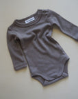 Tothemoon ☾ - Body - Long sleeve - 100% Wool - Rib - Taupe