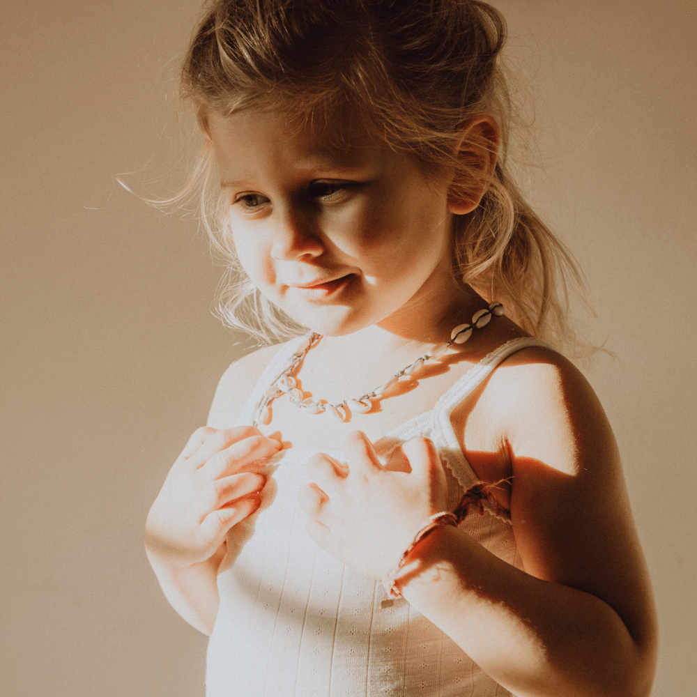 Tothemoon ☾ Tothemoon ☾ - Strap top - Curled ends - Wool & silk - Pointelle - Previous design Clothing 86/92