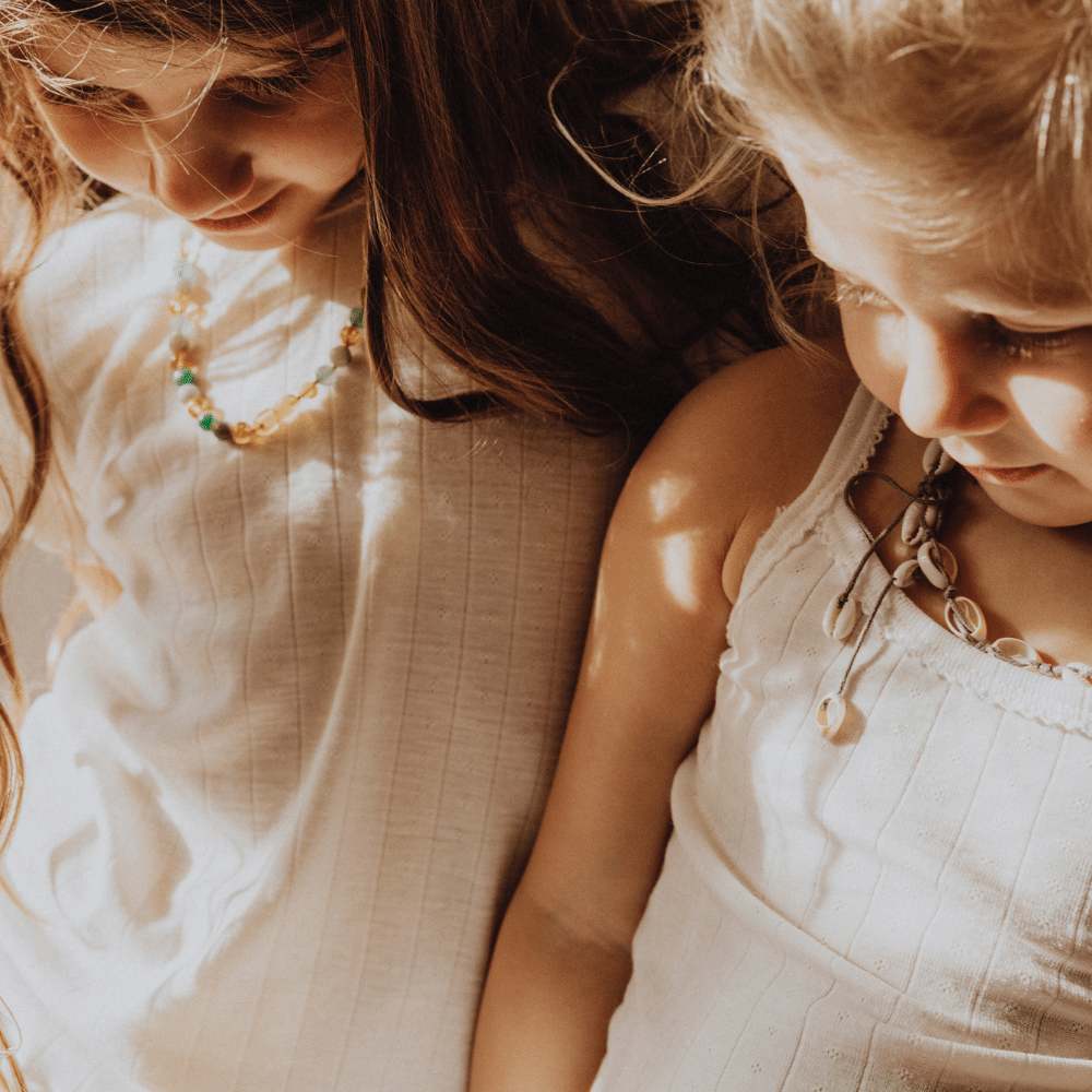 Tothemoon ☾ Tothemoon ☾ - Shirt - Short sleeve - Curled ends - Wool & silk - Pointelle - Previous design Clothing 86/92