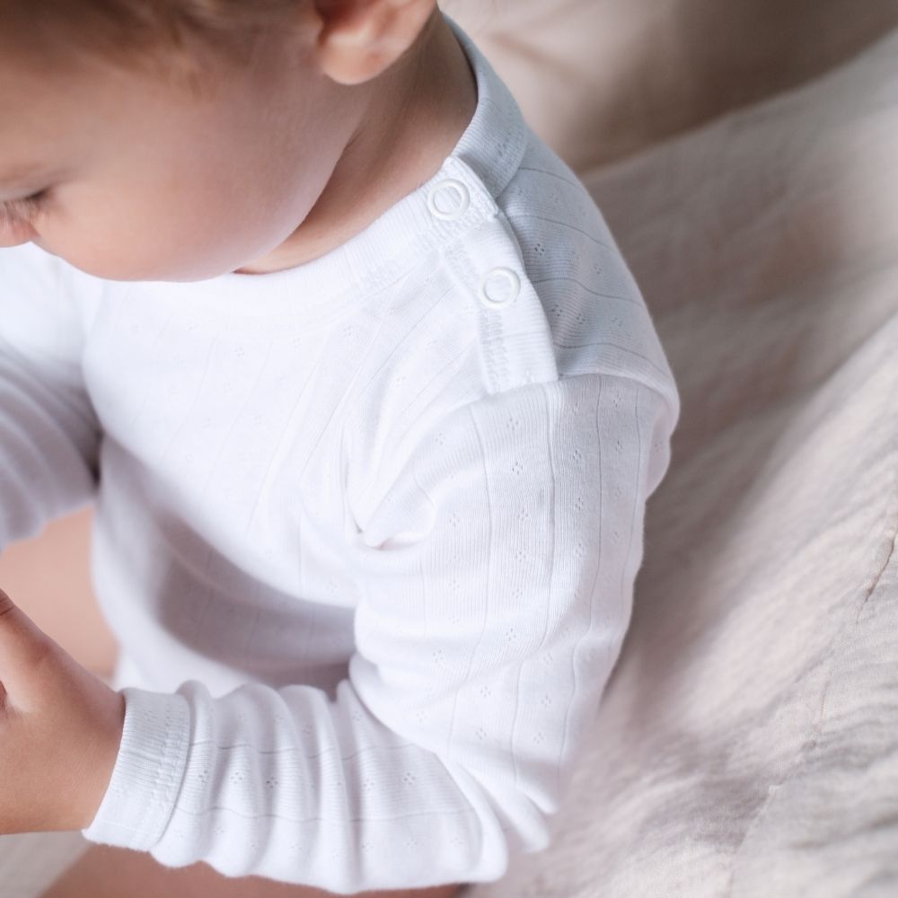 Tothemoon ☾ - Body - Long sleeve - Organic cotton - Pointelle