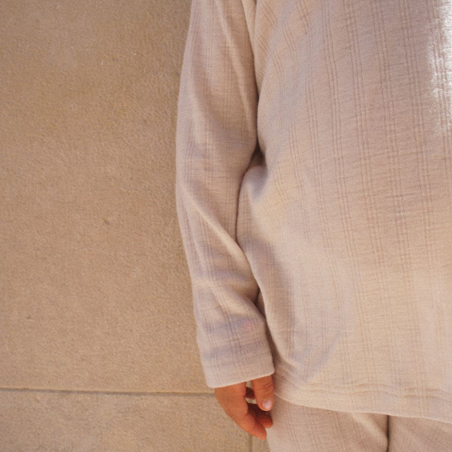 Tothemoon ☾ - Shirt - Long sleeve - 100% Wool - Moonbeam