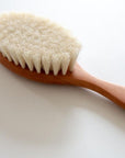 Baby brush - Oiled pear wood & goat hair