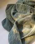 Baby blanket - 100% Merino wool - Sage