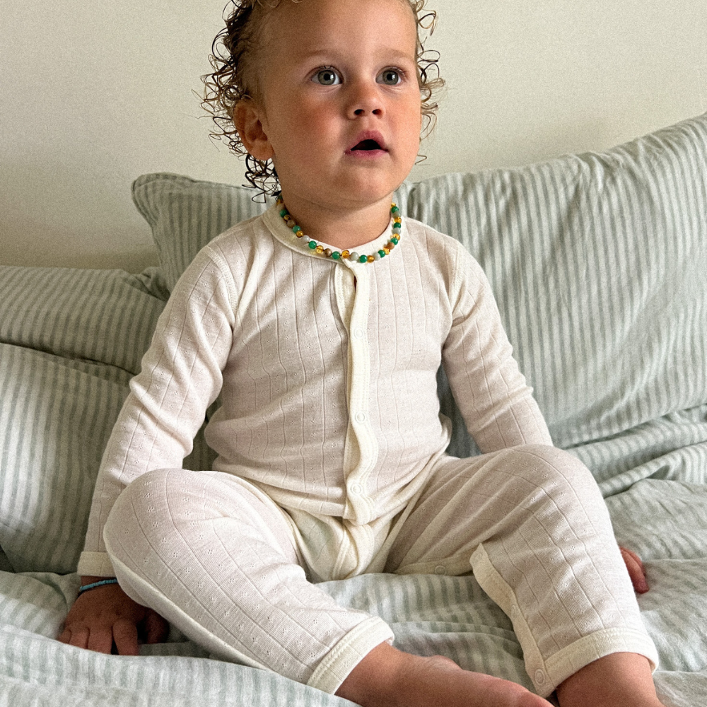 Tothemoon ☾ Tothemoon ☾ - Jumpsuit - Wool & silk - Pointelle Clothing 50