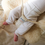 Tothemoon ☾ - Baby broekje - Gekrulde uiteinden - Biologisch Katoen - Pointelle