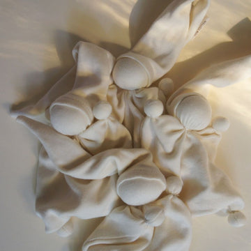 Duimpopje - 100% Katoen - Handgemaakt - Ecru