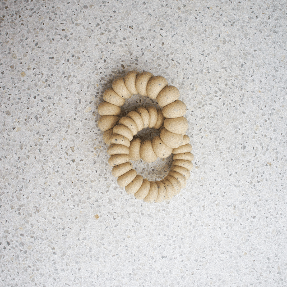 Speen & Koord Silicone Double Teether - More colors Teether Biscuit