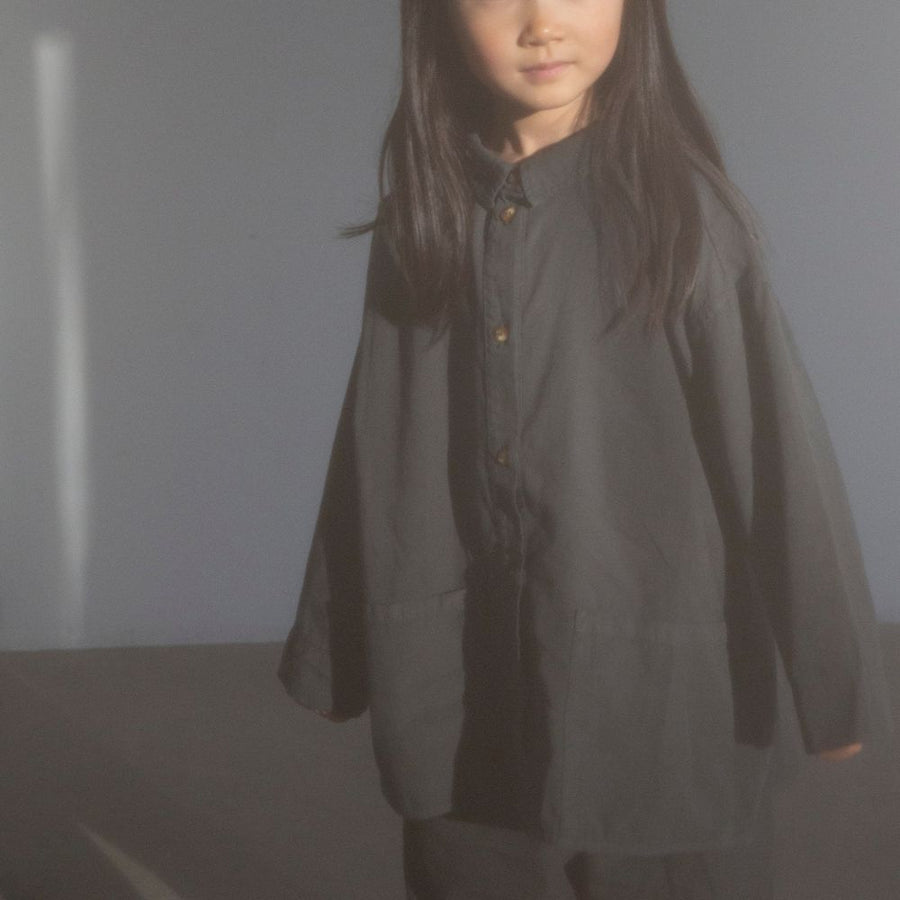 Zacht Lange Mouwen Shirt - Asphalt