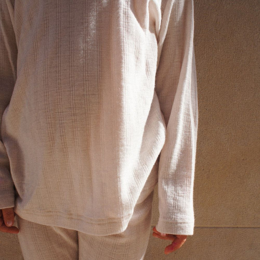 Tothemoon ☾ - Shirt - Long sleeve - 100% Wool - Moonbeam