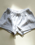 Tothemoon ☾ - Baby shorts - Organic cotton - Light grey