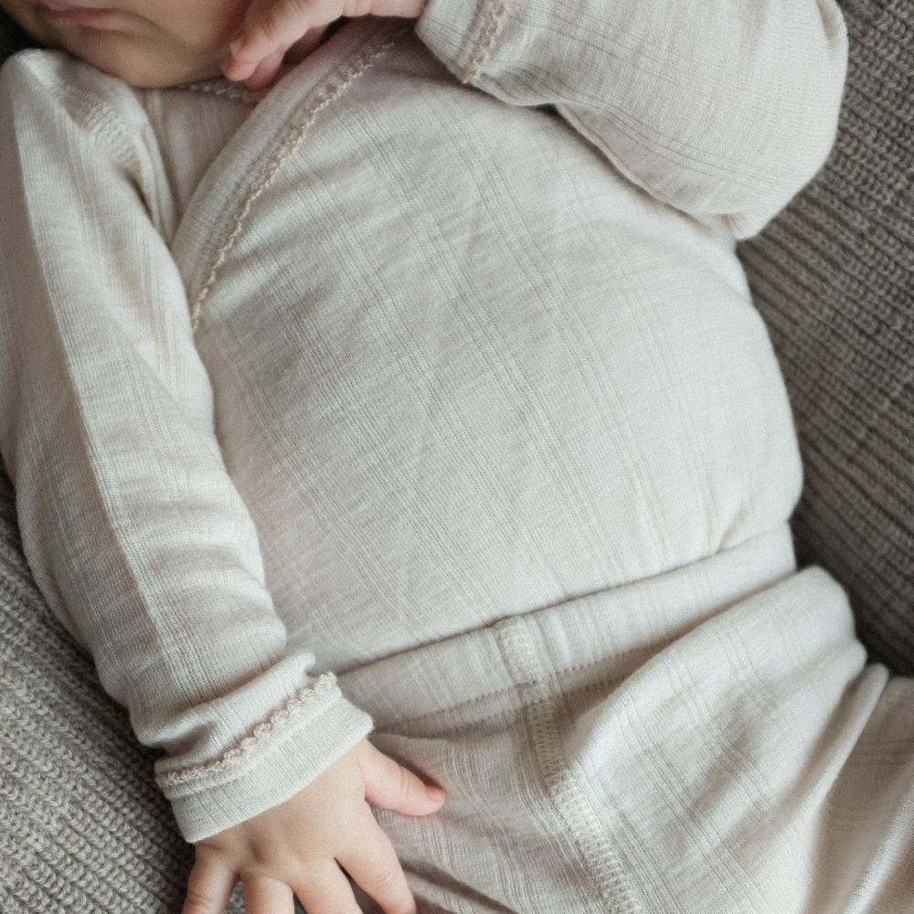 Tothemoon ☾ Tothemoon ☾ - Cross-over body - Long sleeve - 100% Wool - Moonbeam Clothing 40