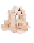 Just Blocks - Wooden blocks - Small - Set of 68 - Houten blokken - Zoenvoorgust.com