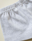 Tothemoon ☾ - Baby shorts - Organic cotton - Light grey