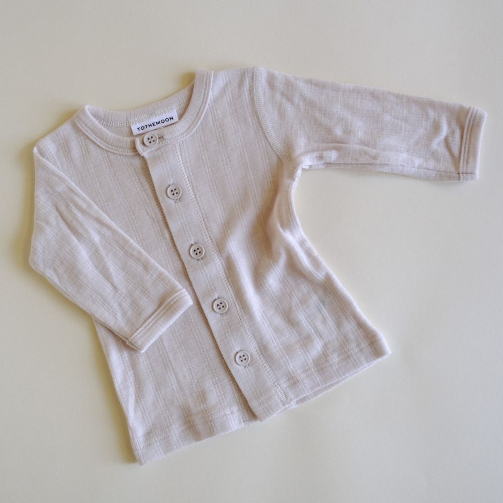 Tothemoon ☾ Tothemoon ☾ - Baby Cardigan - 100% Wool - Moonbeam Clothing 50