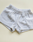 Tothemoon ☾ - Baby shorts - Organic cotton - Light grey