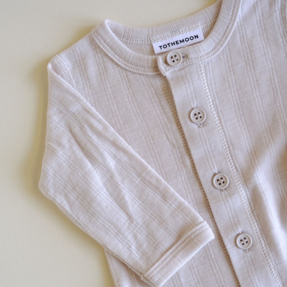 Tothemoon ☾ Tothemoon ☾ - Baby Cardigan - 100% Wool - Moonbeam Clothing 50