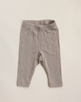Tothemoon ☾ - Baby pants - Wool & silk - Needle pattern - Dove