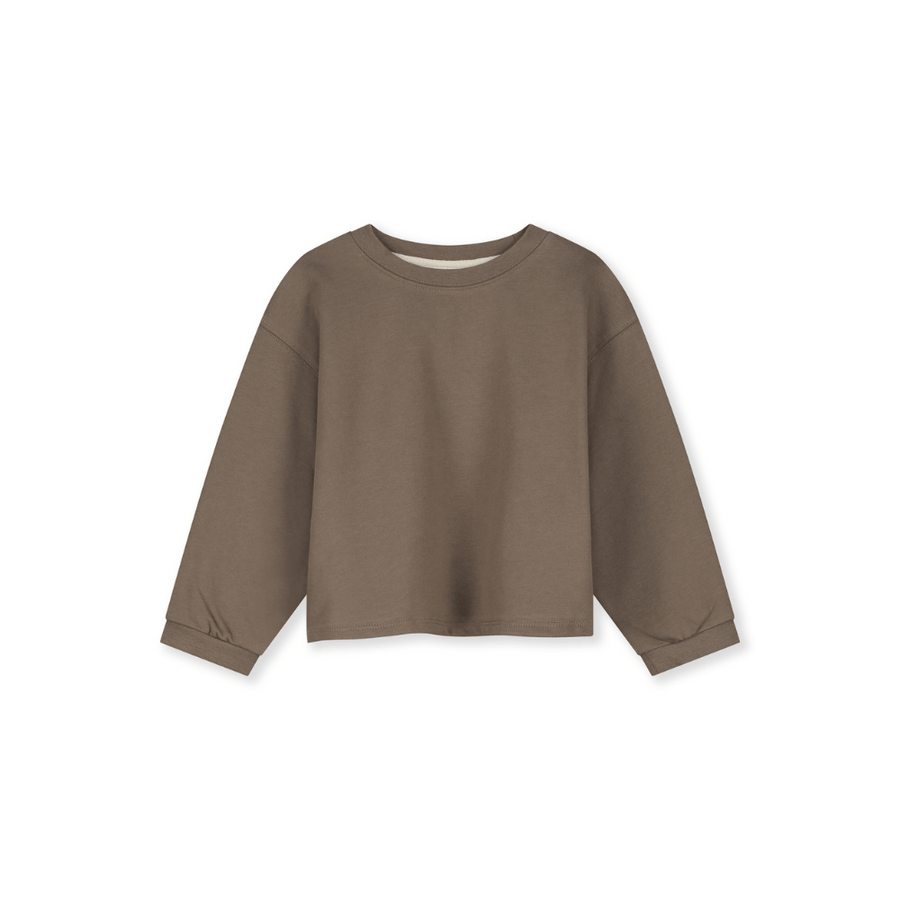 Gray Label Organic cotton oversized unisex Cropped sweater biologisch katoen trui 