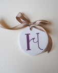 Handmade Ornament - Ceramic - Personalized