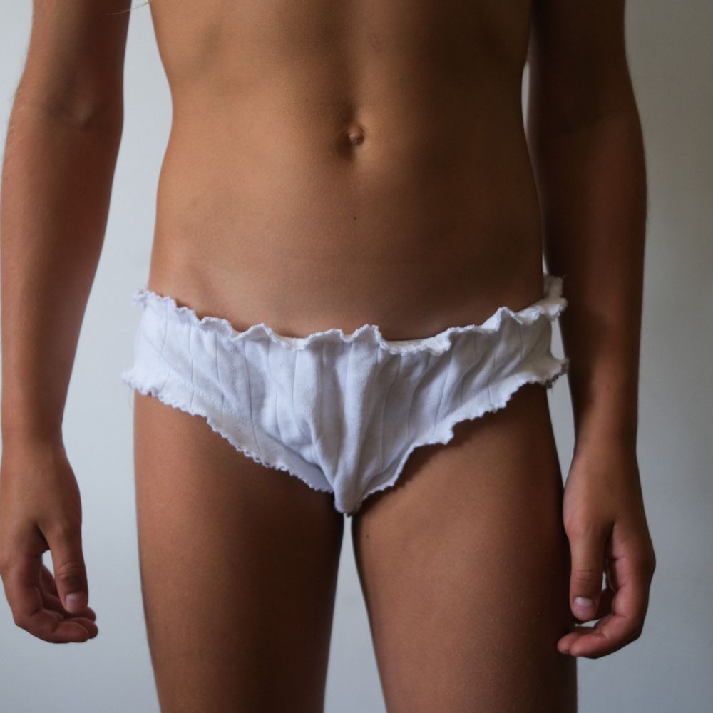 Tothemoon ☾ - Undies with piquette - Organic cotton - Pointelle - 1 pack