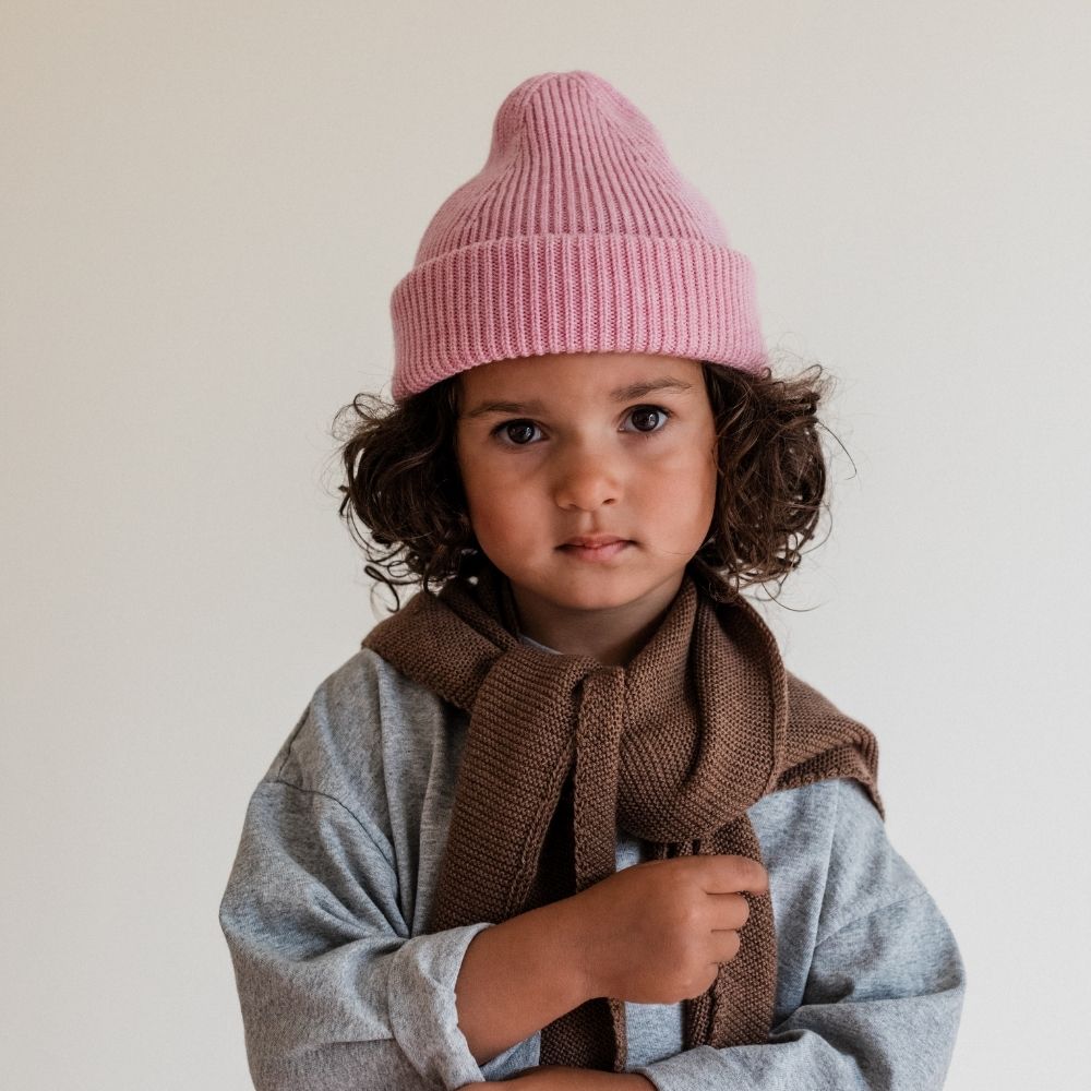 Hvid - Beanie - 100% Merino wool