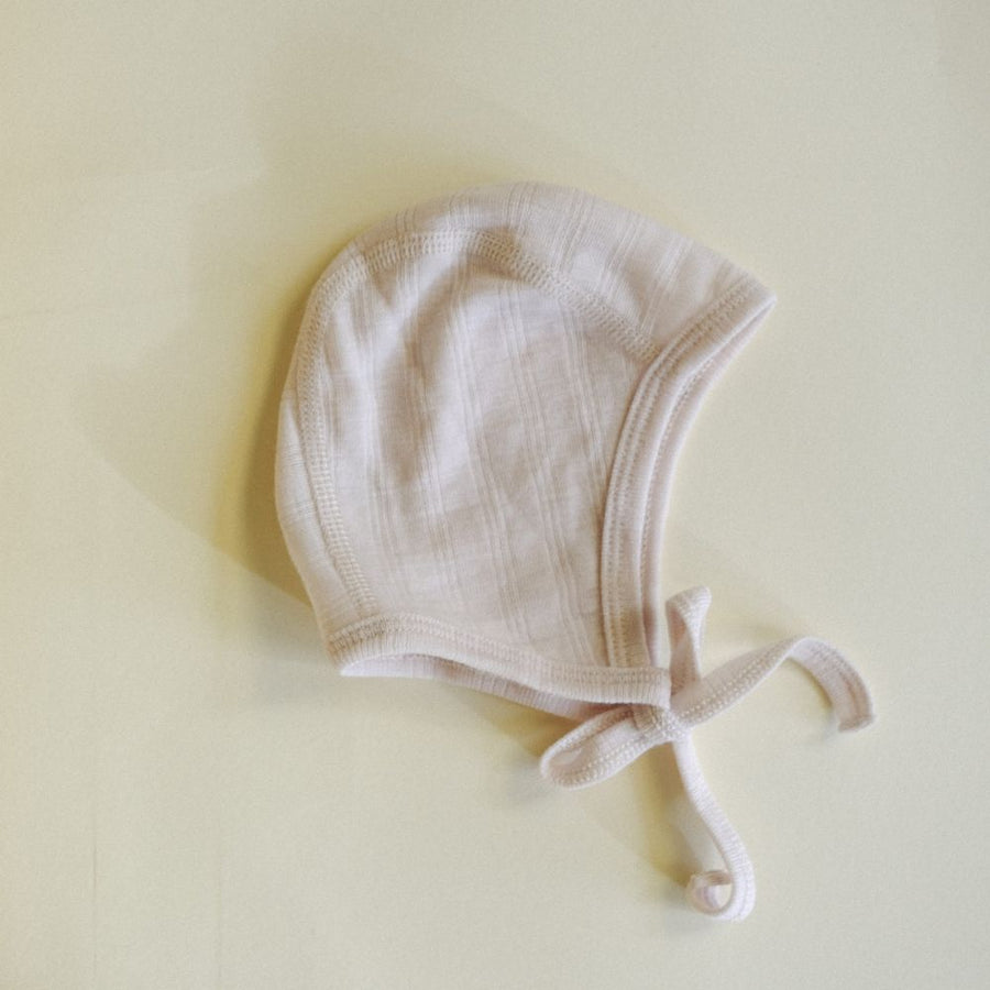 Tothemoon ☾ - Newborn Bonnet - 100% Wool - Moonbeam