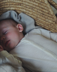 Tothemoon ☾ - Sleep suit - 2 in 1 Foot - Wool & silk - Natural - Kids Pajamas - Pyjama - Kinderpyjama - Slaappakje - Babykleding - Newborn clothing - Zoenvoorgust.com